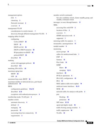 Cisco 2960 Switch Configuration