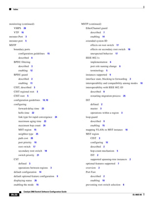 Cisco 2960 Switch Configuration