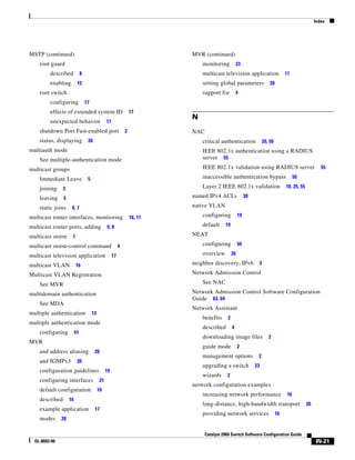 Cisco 2960 Switch Configuration
