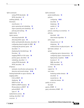 Cisco 2960 Switch Configuration