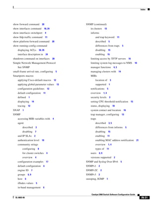 Cisco 2960 Switch Configuration