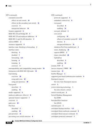 Cisco 2960 Switch Configuration