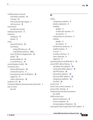 Cisco 2960 Switch Configuration