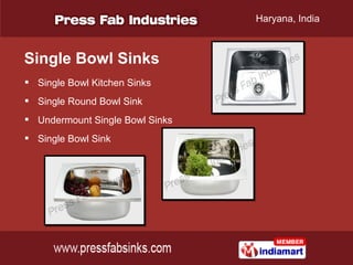 Haryana, India



Single Bowl Sinks
 Single Bowl Kitchen Sinks
 Single Round Bowl Sink
 Undermount Single Bowl Sinks
 ...