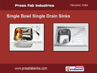 Haryana, India



Single Bowl Single Drain Sinks
 