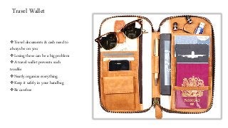 luxury travel accessories