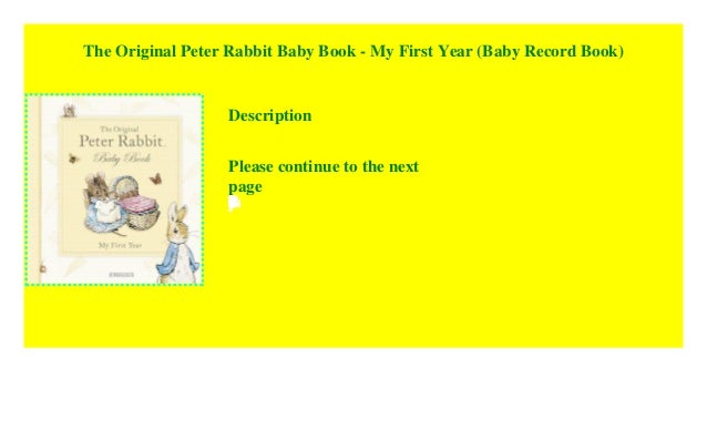 peter rabbit record book