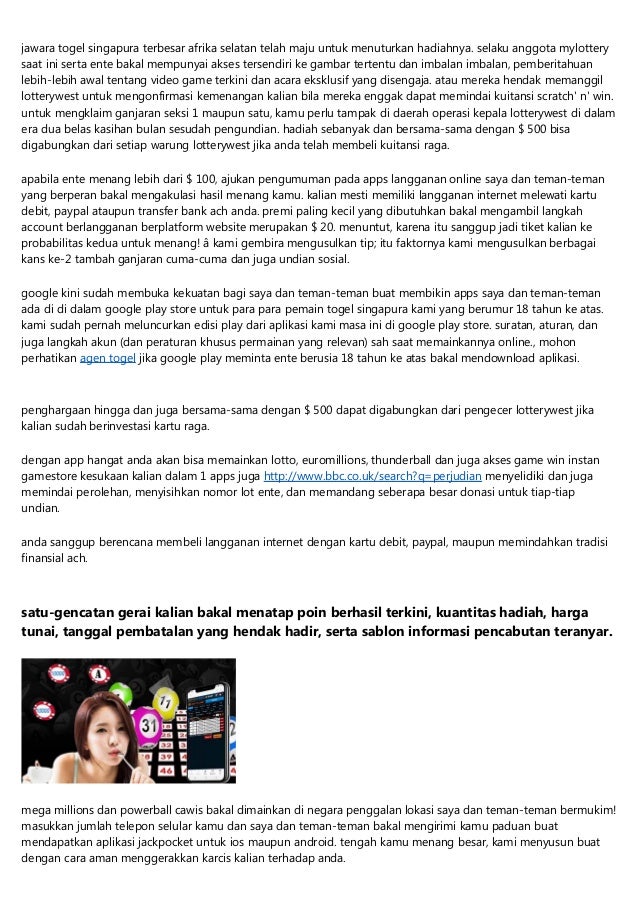 Togel Q
, Togel Singapura Online Paling Di Percaya 2019