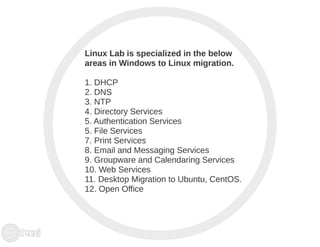 Windows to Linux Migration
