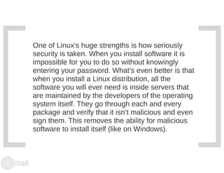 Windows to Linux Migration
