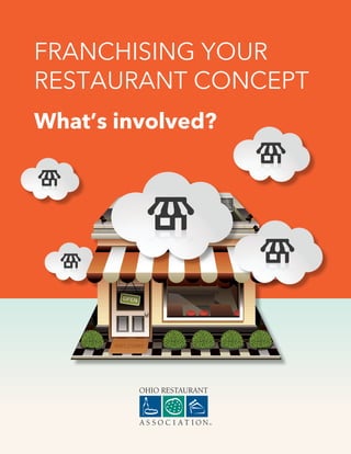 FRANCHISING YOUR
RESTAURANT CONCEPT
What’s involved?
 