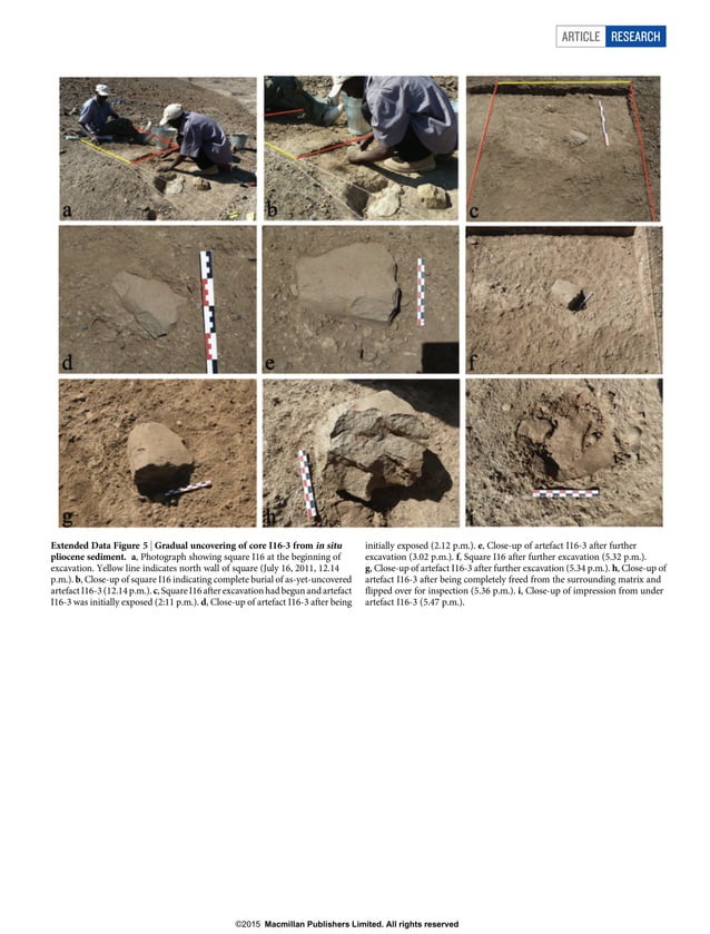 3.3millionyearold stone tools from Lomekwi 3, West Turkana, Kenya