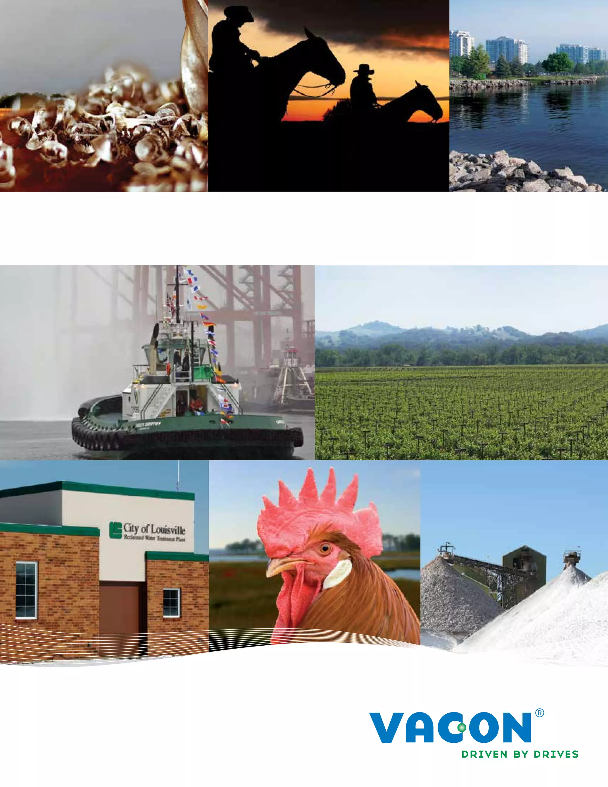 Vacon Driven NA Case Studies Booklet  2008 - 2015