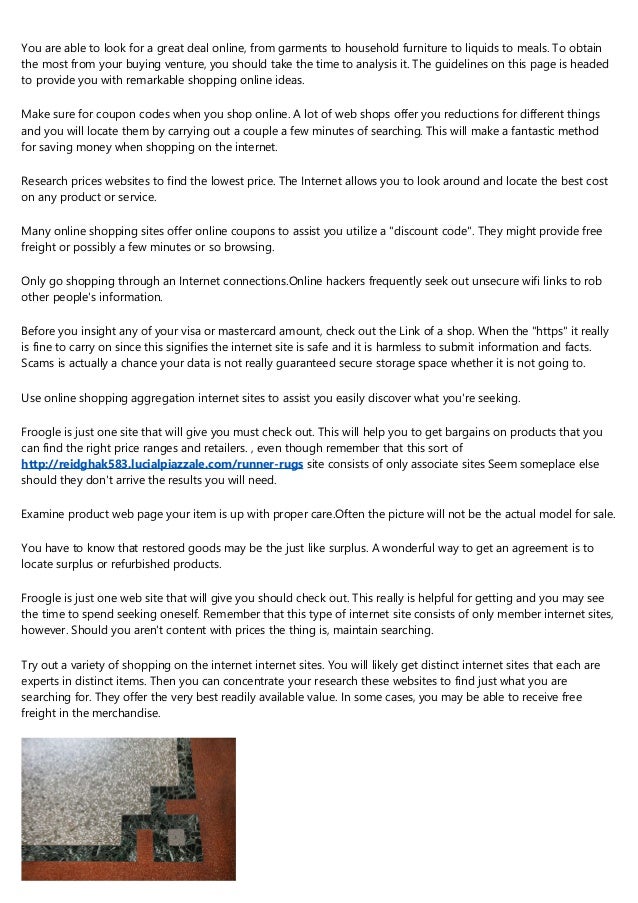 How You Can Become An Internet Buying Learn