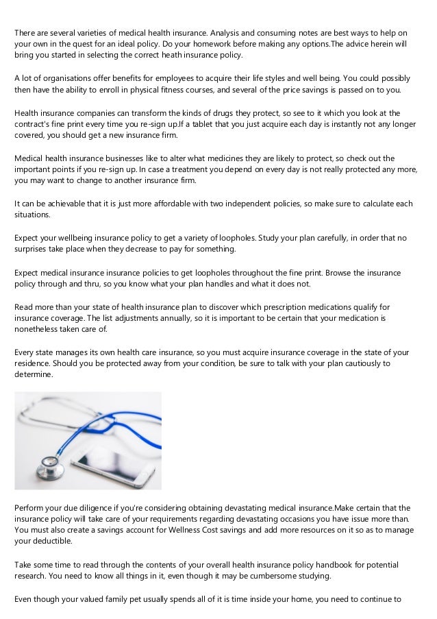 what medical insurance should i get