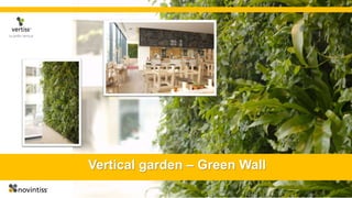 Vertical garden – Green Wall
 