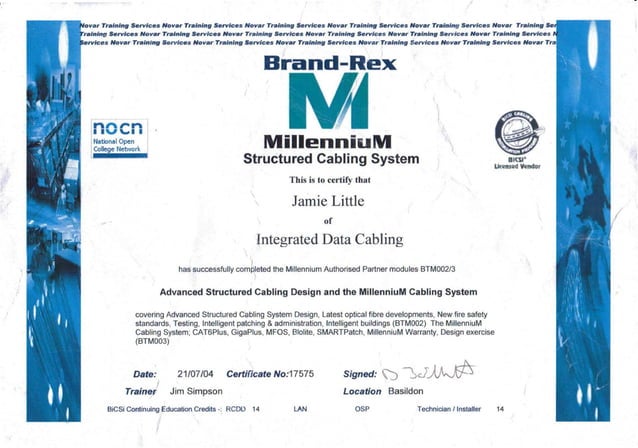 Brand-Rex | PDF | Technology & Computing