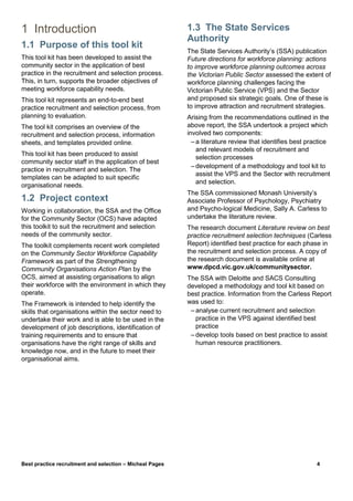 Best-practice-recruitment-and-selection-a-tool-kit | PDF