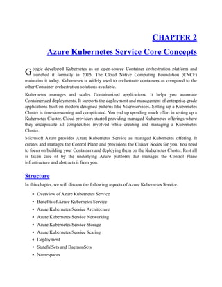 Mastering Azure Kubernetes Service AKS 1st Edition Abhishek Mishra | PDF
