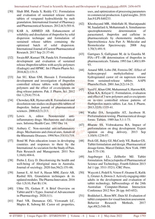 Formulation Development and Evaluation of Tablet Formulation Containing ...