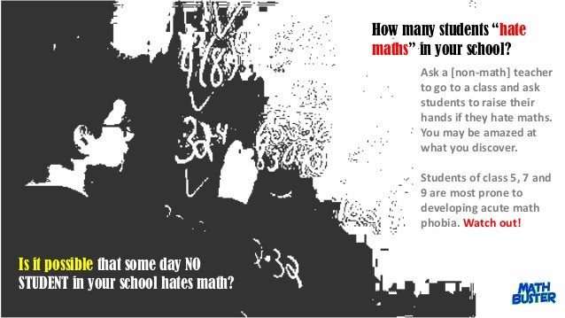 fear of maths Steve chinn founded mark college, an award-winning school for dyslexics, where his research on teaching mathematics has made him an internationally. fear of maths Steve chinn founded mark college, an award-winning school for dyslexics, where his research on teaching mathematics has made him an internationally.