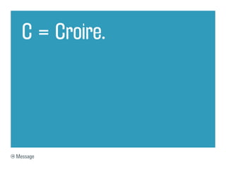 C = Croire.




Message
 
