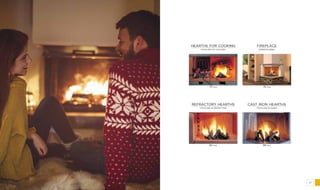 68 69
hearths for cooking
focolari da cottura
76 pag70 pag
fireplace
prontocamini
refractory hearths
focolari in refrattari
88 pag82 pag
cast iron hearths
focolari in ghisa
 