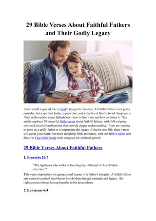 29 Bible Verses About Faithful Fathers and Their Godly Legacy.docx