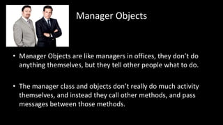 Python: Manager Objects | PPTX