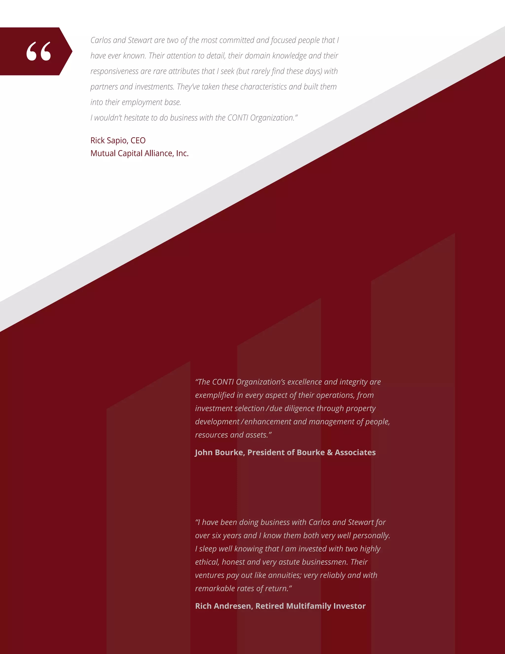 CONTI Company Brochure 2016 | PDF