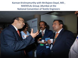 Kannan Krishnamurthy Profile PowerPoint Presentation-1 | PDF