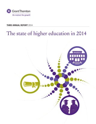 The state of higher education in 2014
THIRD ANNUAL REPORT 2014
 