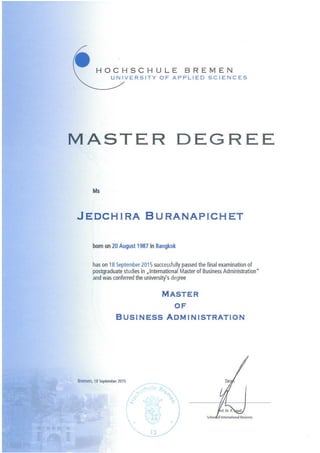 Grad certificate_Germany