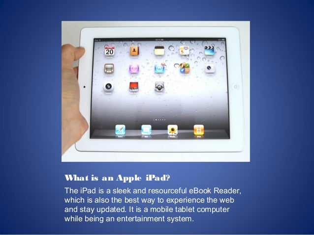What is an Apple tablet?