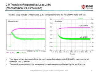 Transient Analysis Motor Control The Simulation of DC Motor Control Circuit using LTspice | PPT