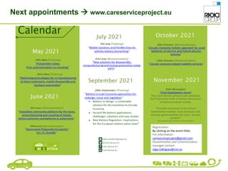 Next appointments  www.careserviceproject.eu
 