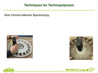 Techniques for Technopolymers
Near Infrared reflective Spectroscopy
 