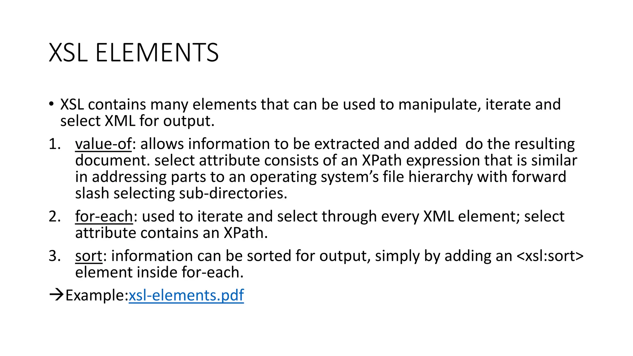 transforming xml using xsl and xslt | PPTX