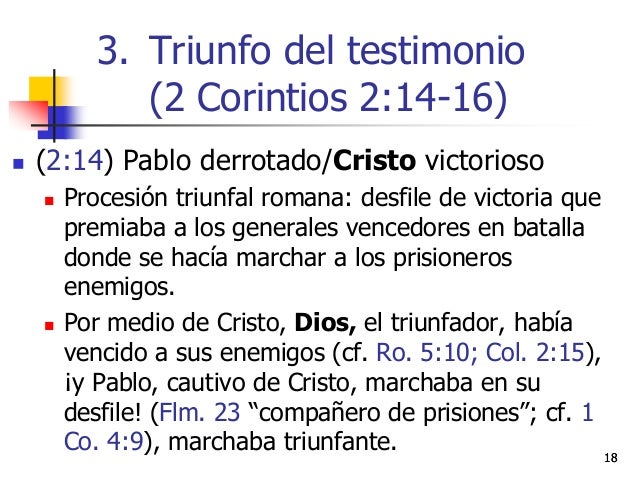 29 Triunfantes Encristo Estudio Bíblico En 2 Corintios