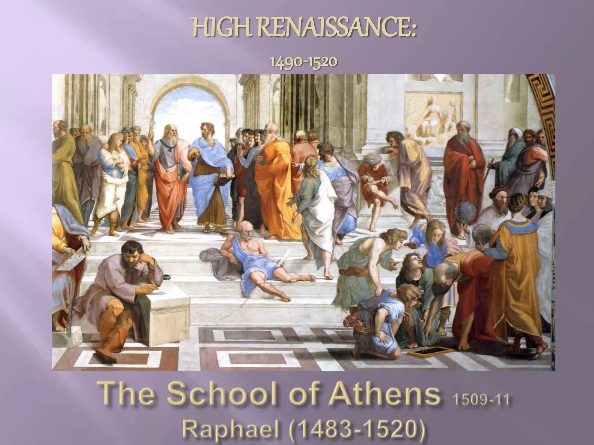 2a.The Figure in Art: Low and High Rennaissance and Baroque images ...