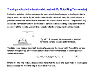 2 a.f.g.f. surface tension | PDF