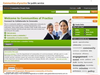 18
Copyright 2006 Joaquín Peón Escalante Registrado en la DGDA www.gestiondelconocimiento.com.mx
 