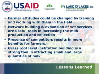 Dairy Enhancement in Eastern Province of Sri-Lanka