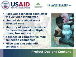 Dairy Enhancement in Eastern Province of Sri-Lanka