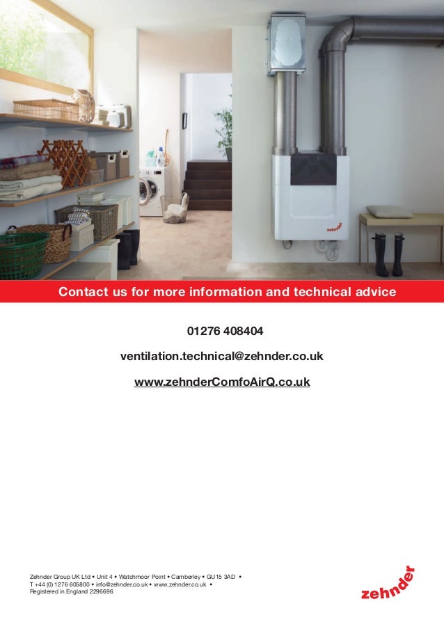 Zehnder ComfoAirQ Systems approach low res