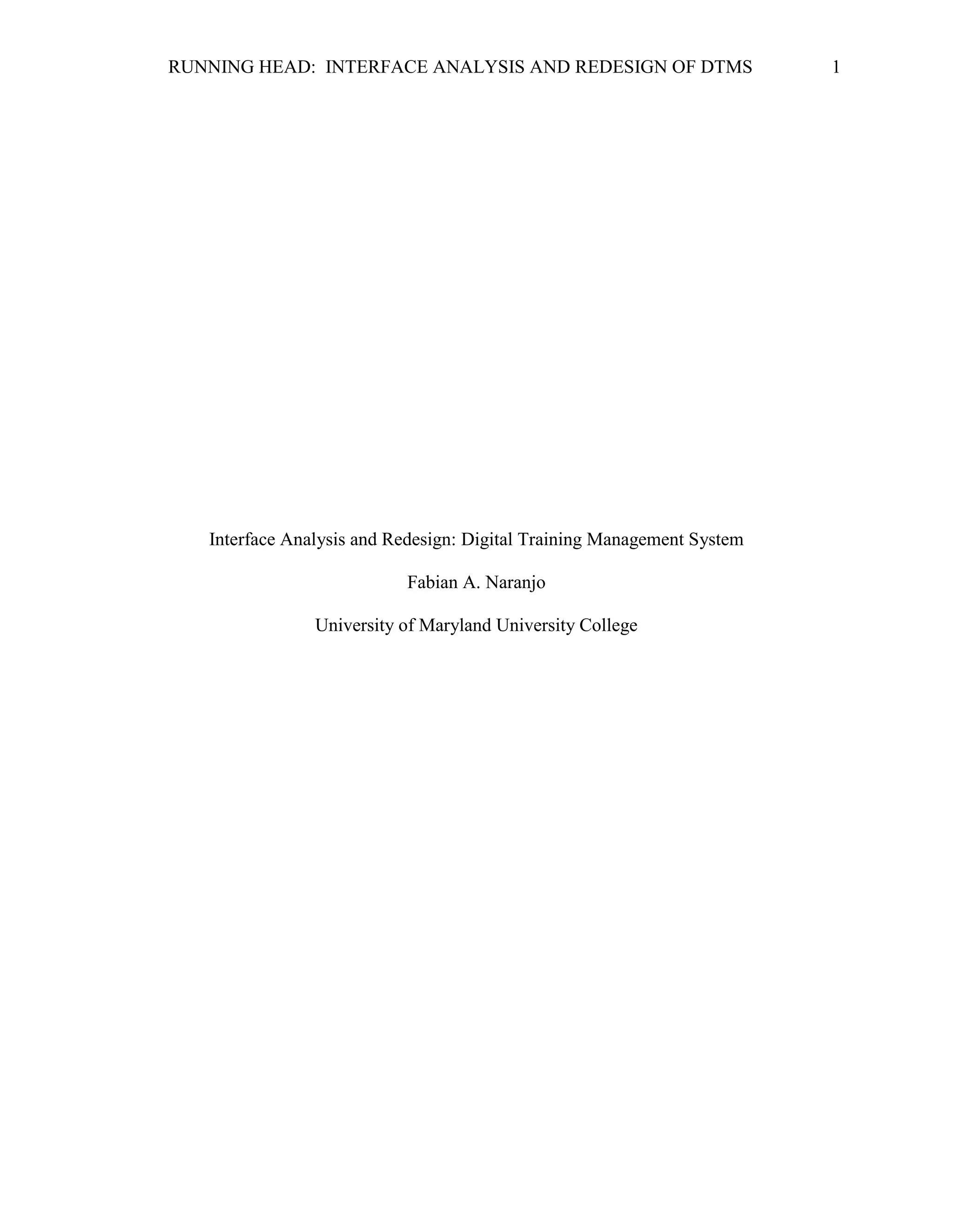 Naranjo_DTMS_Interface_Analysis and Redesign PDF