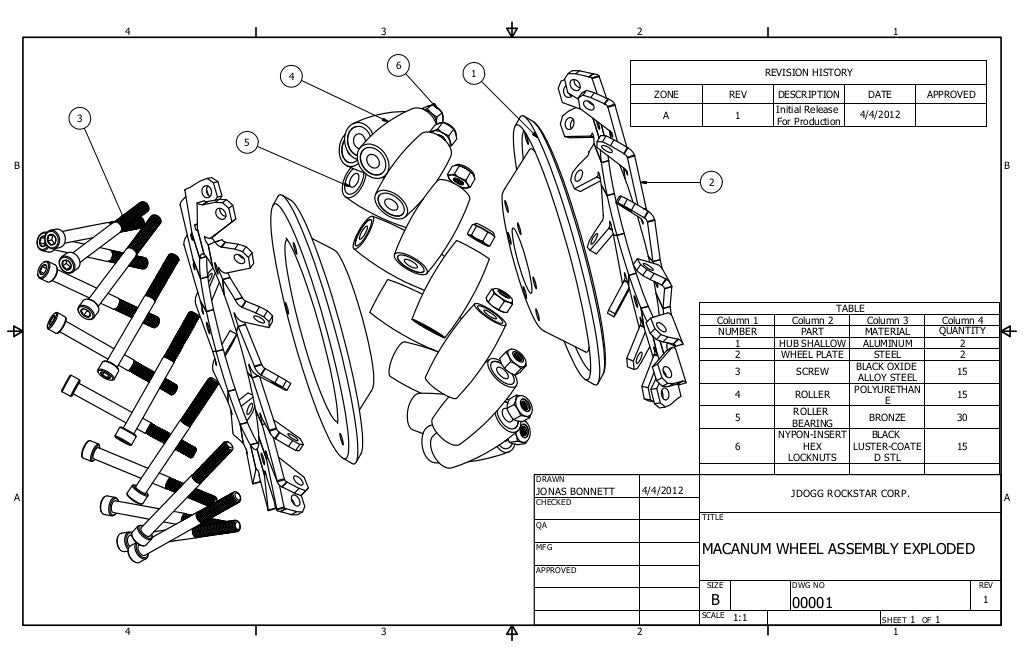 Wheel assembly4 drawing