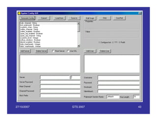 27/10/2007 GTS 2007 43
 