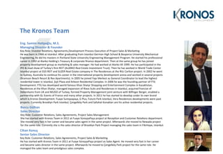 KRONOS Track Record K March 2015