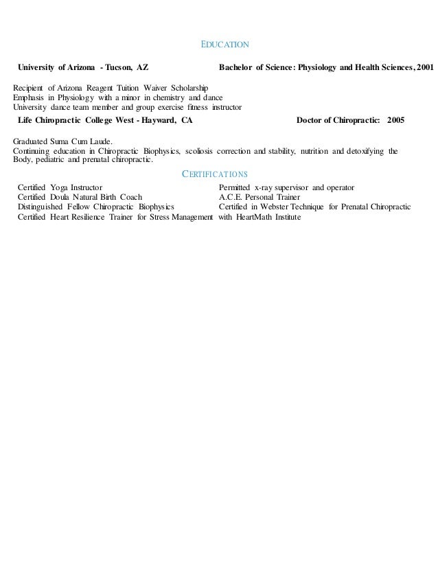 christina stamm christian d c resume 1 chiropractor resume